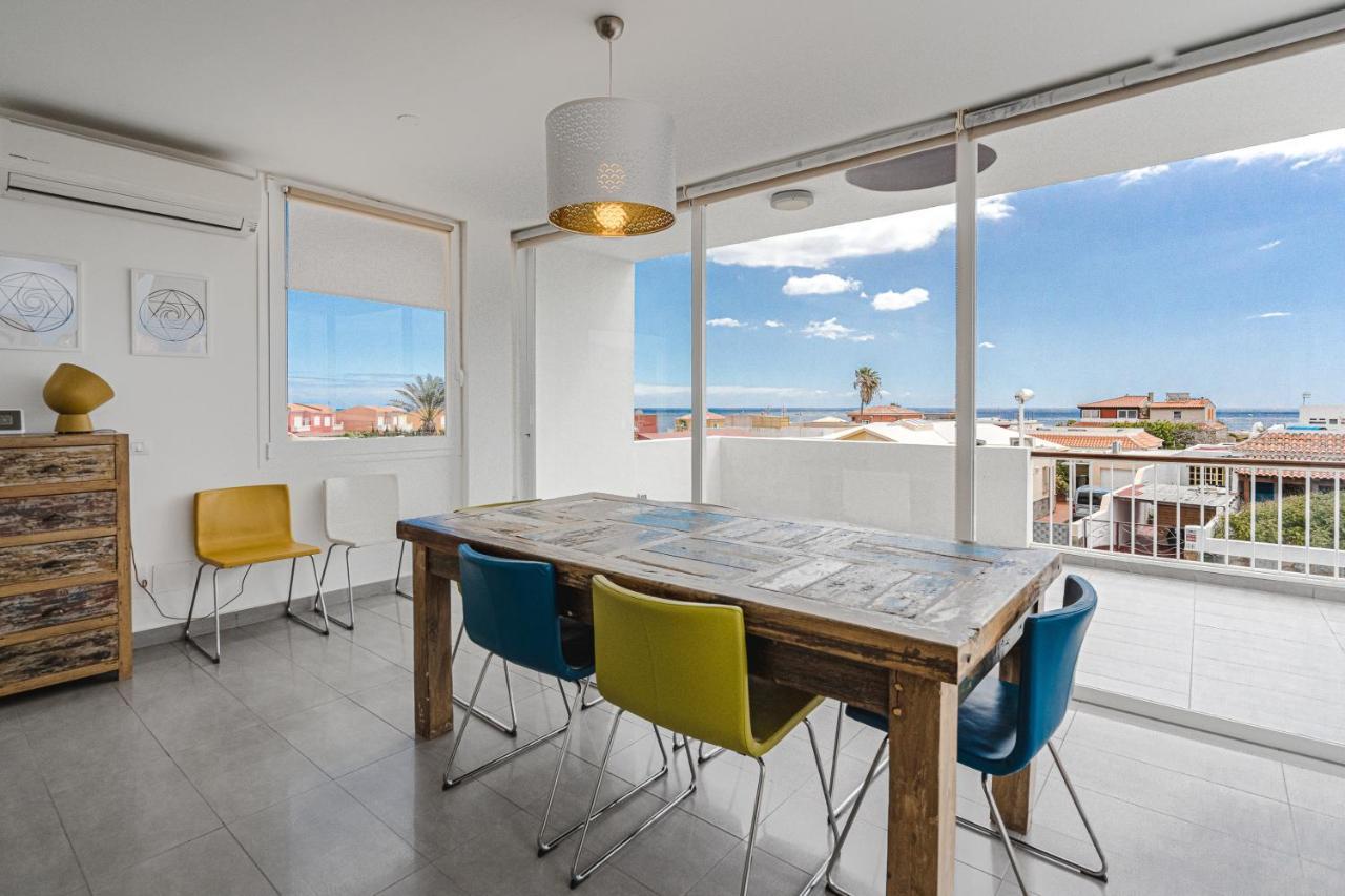 Modern 3Bdr Villa With Heated Pool El Medano  Luaran gambar