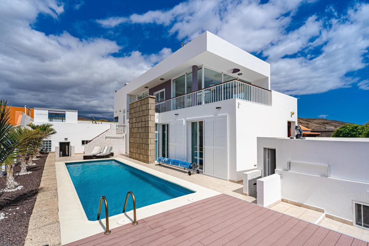 Modern 3Bdr Villa With Heated Pool El Medano  Luaran gambar