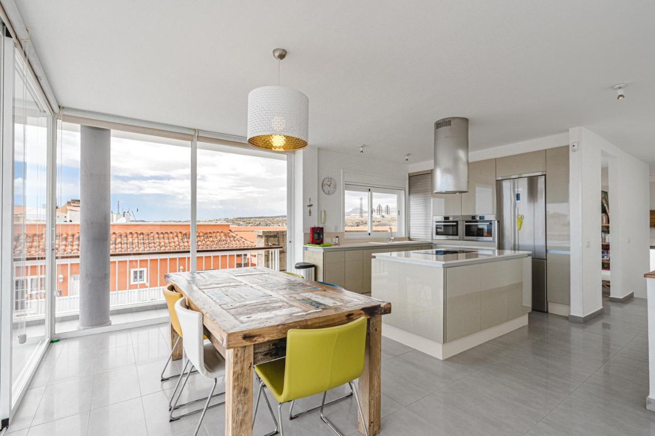 Modern 3Bdr Villa With Heated Pool El Medano  Luaran gambar