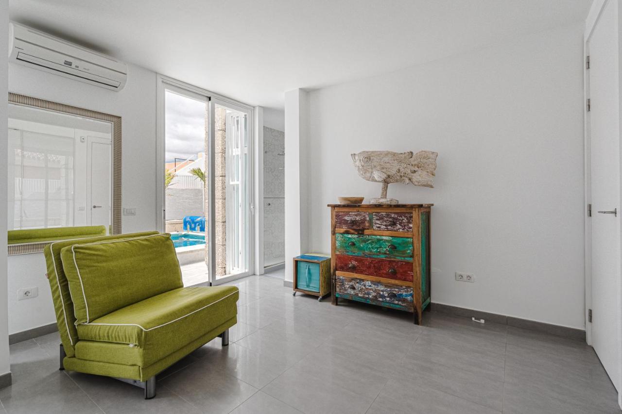 Modern 3Bdr Villa With Heated Pool El Medano  Luaran gambar