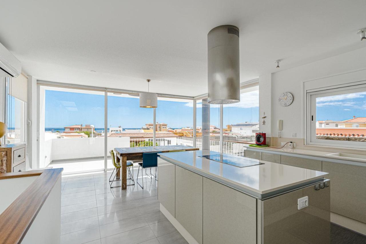 Modern 3Bdr Villa With Heated Pool El Medano  Luaran gambar