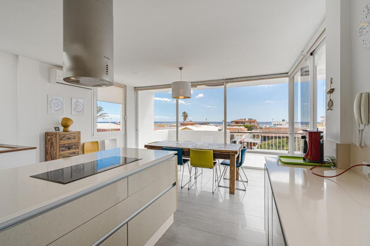 Modern 3Bdr Villa With Heated Pool El Medano  Luaran gambar
