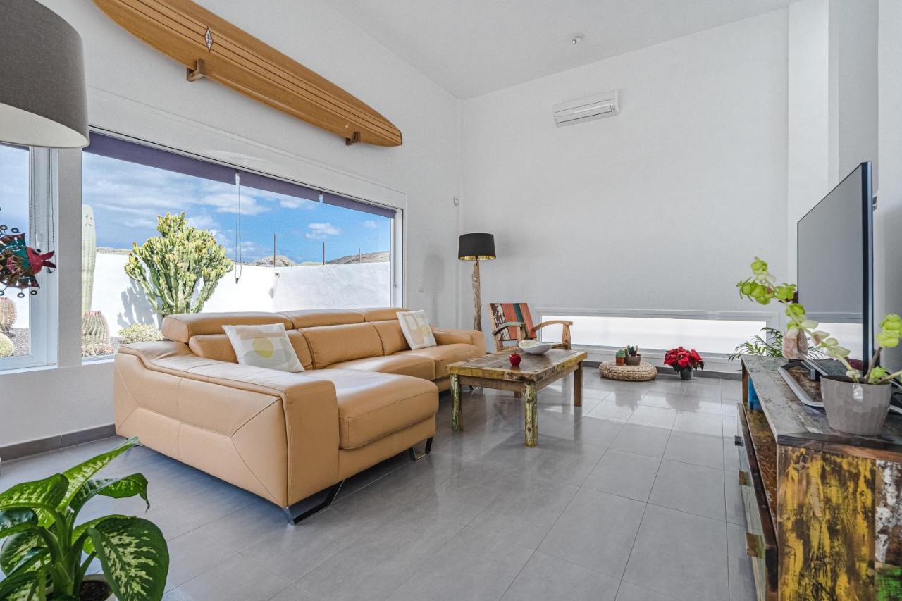 Modern 3Bdr Villa With Heated Pool El Medano  Luaran gambar