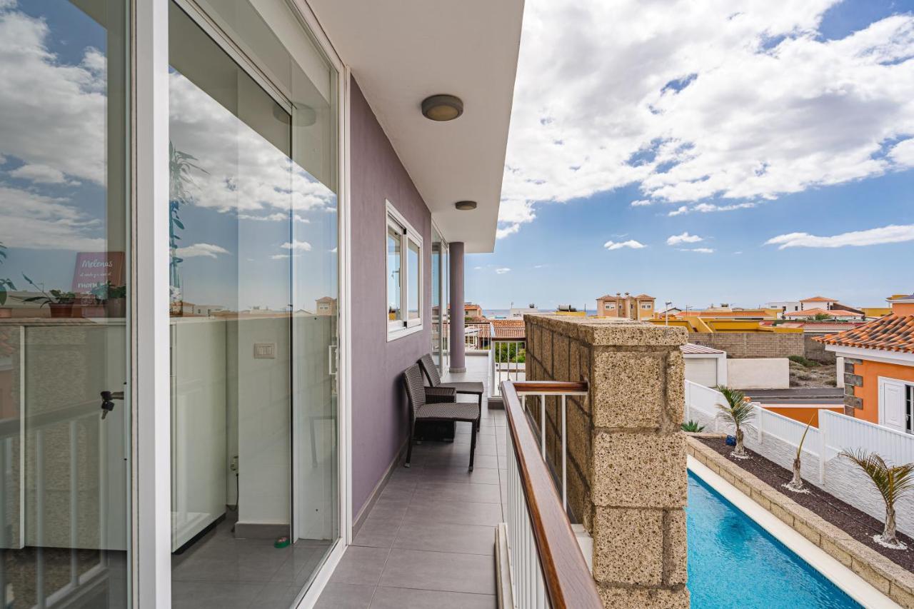 Modern 3Bdr Villa With Heated Pool El Medano  Luaran gambar
