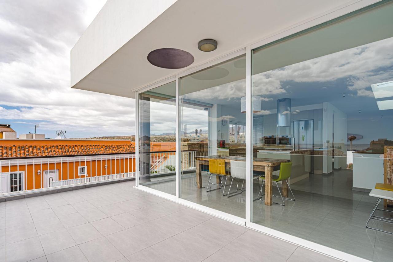 Modern 3Bdr Villa With Heated Pool El Medano  Luaran gambar