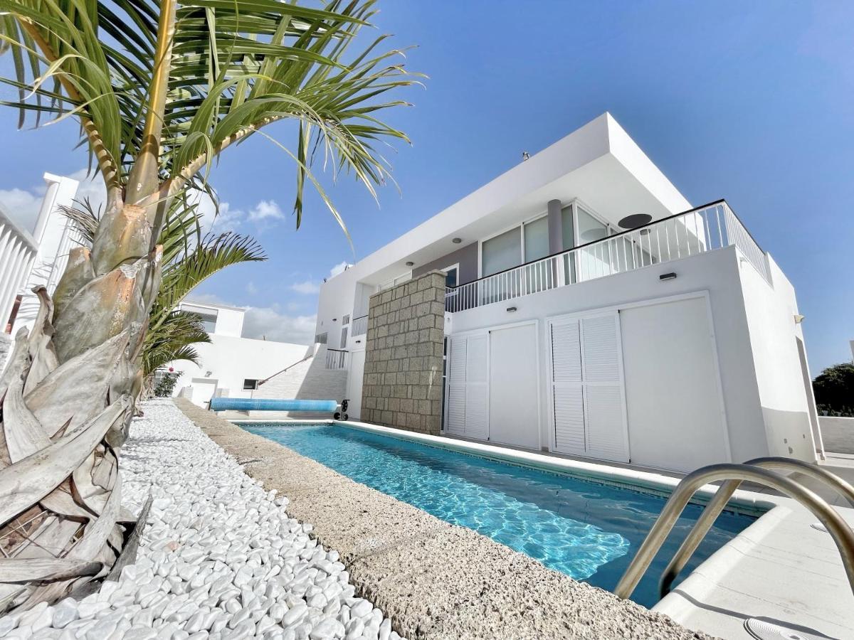 Modern 3Bdr Villa With Heated Pool El Medano  Luaran gambar