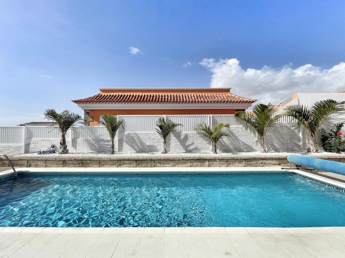 Modern 3Bdr Villa With Heated Pool El Medano  Luaran gambar